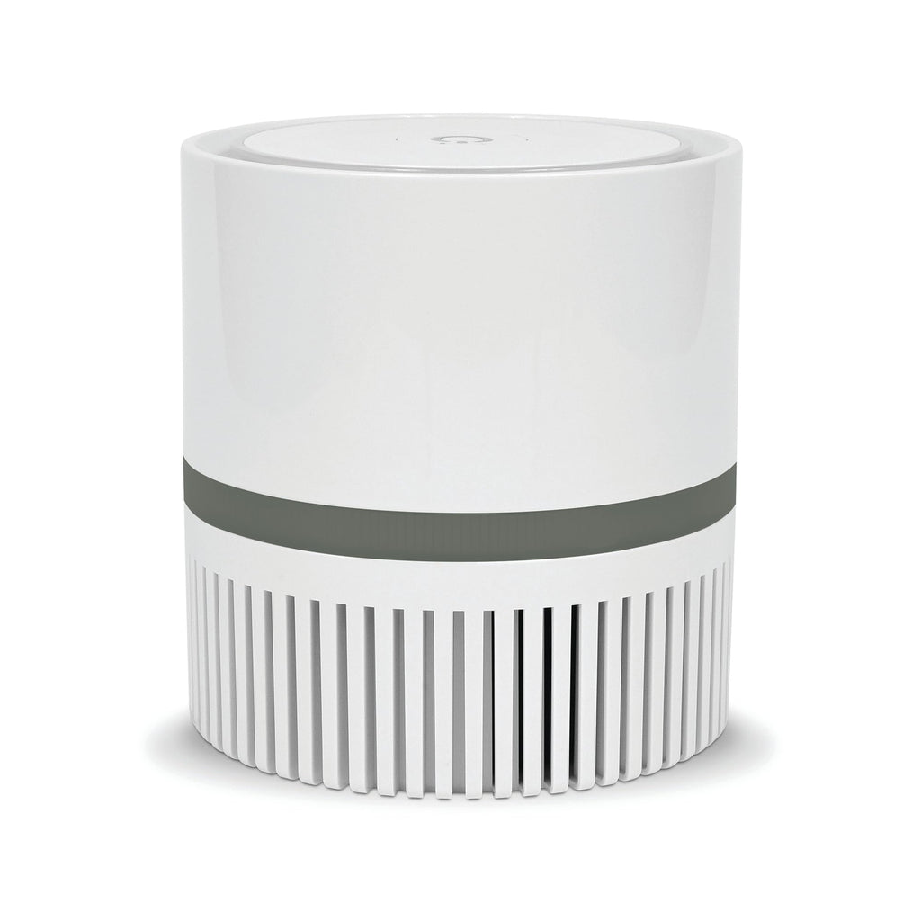 Envion Therapure TPP100 Compact 360 HEPA Type Air Purifier, 2-Speed Grey, 25 Sq Ft Capacity | Removes Odors, Smoke, Mold, Pet Dander, Bacteria And More!