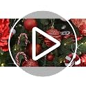 Red Shatterproof Christmas Ball Ornaments Set - 24 Pack 1.57" Xmas Tree Balls
