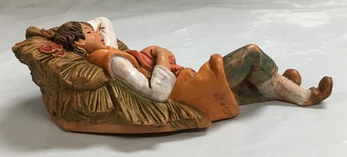 Fontanini by Roman Inc. Nativity Figure - Ephraim The Shepherd, 5" Hand Sculpted & Painted