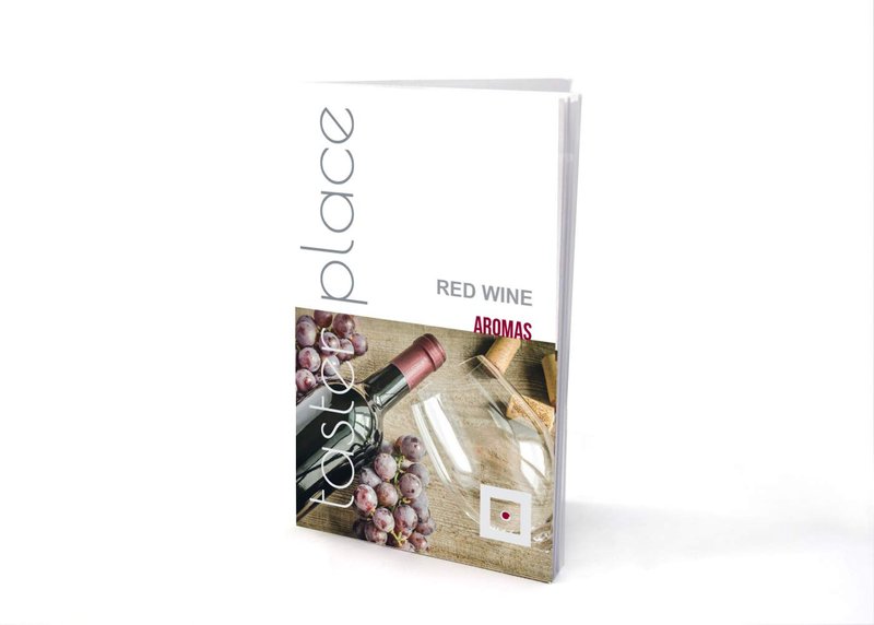 TASTERPLACE - Aroma Set Red Wine – English – for Sommeliers – for Wine Lovers – Tasting Tool