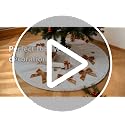 24Pcs Velvet Ribbon Bows 3.5in Gold Tree Topper Set – Doacpcr, Camel