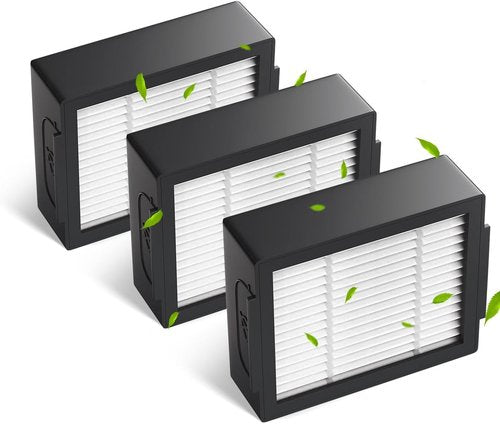 iRobot Replacement 4639161 High-Efficiency Filters - 3 Pack for e, i, and j Series Robot Vacuums