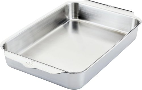 Hestan Provisions OvenBond | 9" x 13" Tri-Ply Rectangular Stainless Steel Baking Pan