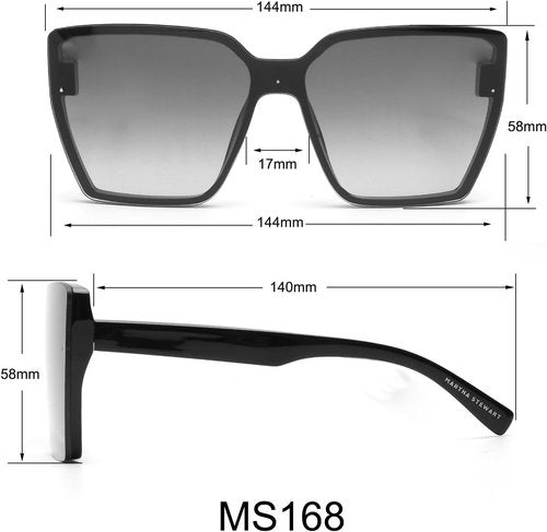 Martha Stewart Cat Eye Sunglasses - Stylish Women's Eyewear for a Chic Look