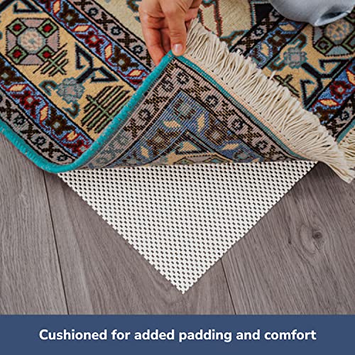 Cushioned Non-Slip Rug Pad for Hardwood Floors, 2 x 3 Feet