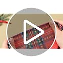 Dunzy Red Christmas Tartan Plaid Placemats Set of 8 – Holiday Table Decor