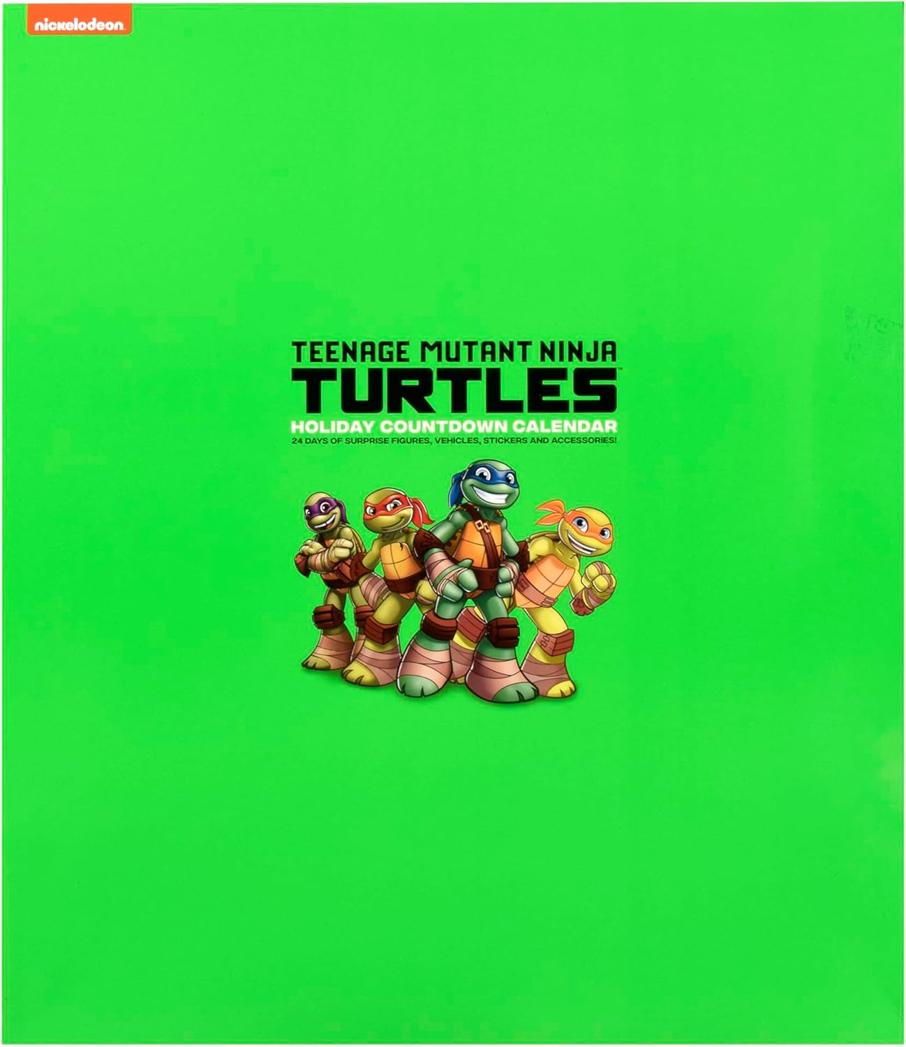 Playmates Toys Teenage Mutant Ninja Turtles Holiday Countdown Calendar - Fun Festive Gift for Kids