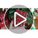 Crystal Christmas Stocking Ornament - 3.9-Inch Glass Tree Decoration