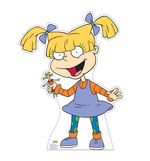 Cardboard People Angelica Life Size Cardboard Cutout Standup - Rugrats (Nickelodeon TV Series)
