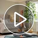 7ft Artificial Ficus Tree with Woven Basket - Realistic Faux Plant