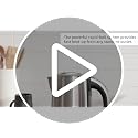 1.7L Stainless Steel Electric Kettle with Temperature Control and Keep Warm