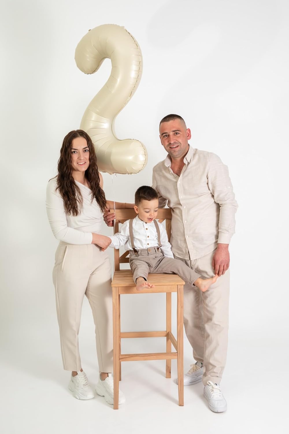 Number Balloons 40 Inch - Cream 0 Birthday Decorations | Perfect Party Supplies for Any Celebration