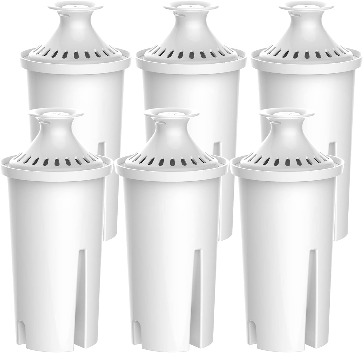 Waterdrop Replacement Brita® Filters - NSF Certified for Pitchers & Dispensers | Pack of 6