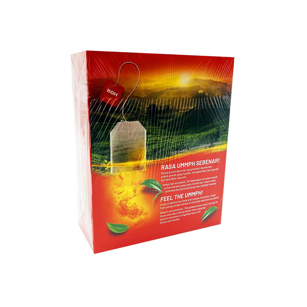 BOH Tea Malaysia Classic Cameron Highlands Tea (100 Teabags) Halal Teatime Instant Drinks 200g (7.05 oz)