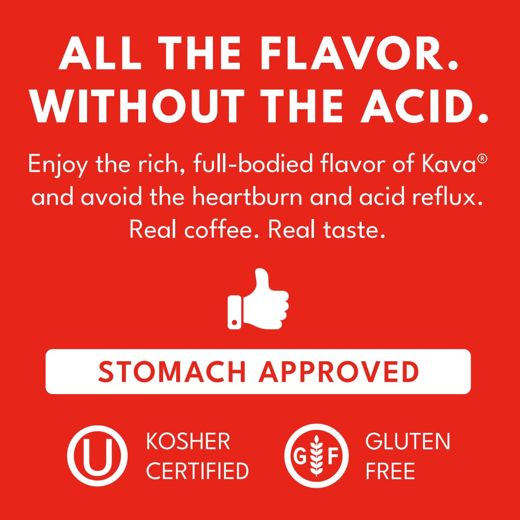 Kava Acid Neutralized Instant Coffee, 4 Ounce (Pack of 6)