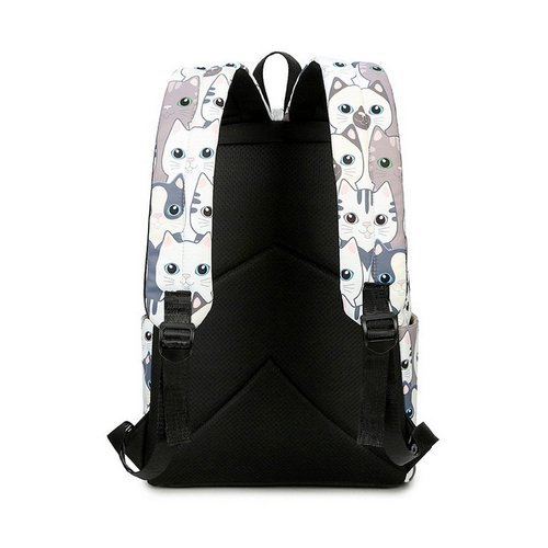 Joymoze Leisure Backpack for Girls Teenage School Bag Women Backpack Purse Cat