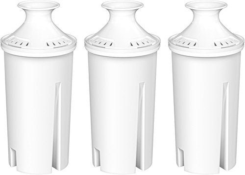 Fil-Fresh Water Filter Replacements - 3-Pack for Brita Pitchers | NSF Certified, BPA Free, Lasts 40 Gallons