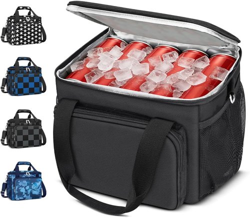 Coobiiya Insulated Lunch Bag - Leakproof Cooler for Men | Portable Soft Lunchbox for Travel & Camping