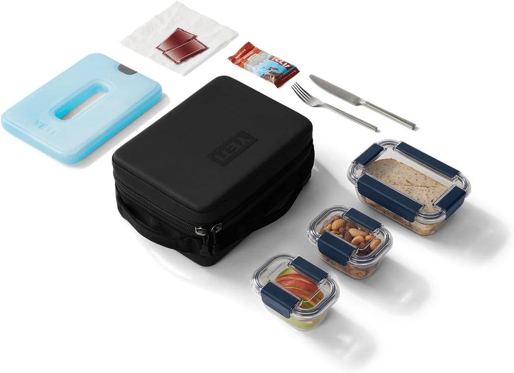 YETI Daytrip 5L Insulated Soft Cooler - Compact Lunch Box for Outdoor Adventures | Black