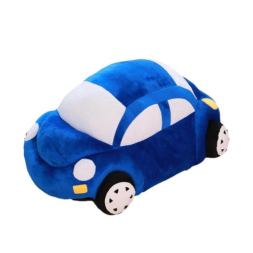 CHELEI2019 12.6" Car Stuffed Animal,Blue Car Shaped Plush Toy,Gifts for Boys,Kids