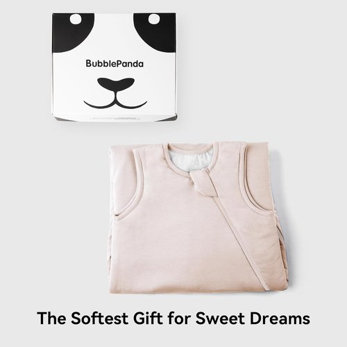 BubblePanda Bamboo Sleep Sack - Soft & Warm Quilted 2.5 Tog Toddler Blanket | 24-36 Months, 2T-3T