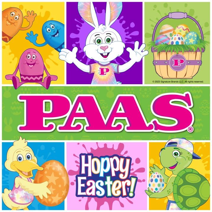 PAAS Marble Easter Egg Decorating Kit - Create Beautiful Eggs | Perfect for Family Fun
