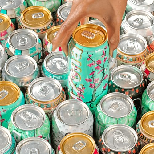 Real Brewed Green Tea with Ginseng & Honey, 22 fl oz Cans (Pack of 12)