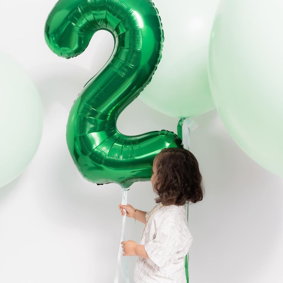 Number 50 Balloon by [Brand Name] - 40 Inch Dark Green Giant Foil Balloon for 50th Birthday Party Decorations