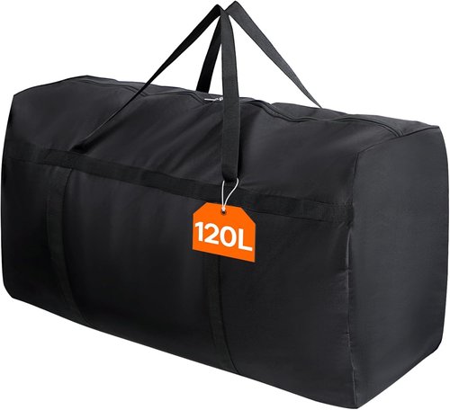 Lifewit 120L Extra Large Duffle Bag - Heavy Duty, Foldable Travel Storage with Zippers & Handles