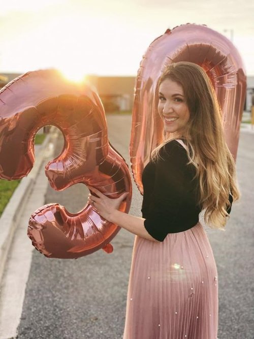 Big 23 Balloons | 40-Inch Rose Gold Number Balloons for Birthdays, Weddings, and Celebrations