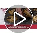 Nonstick Carbon Steel Baking Sheet 9x13 Inch - Scratch Resistant Cookie Pan