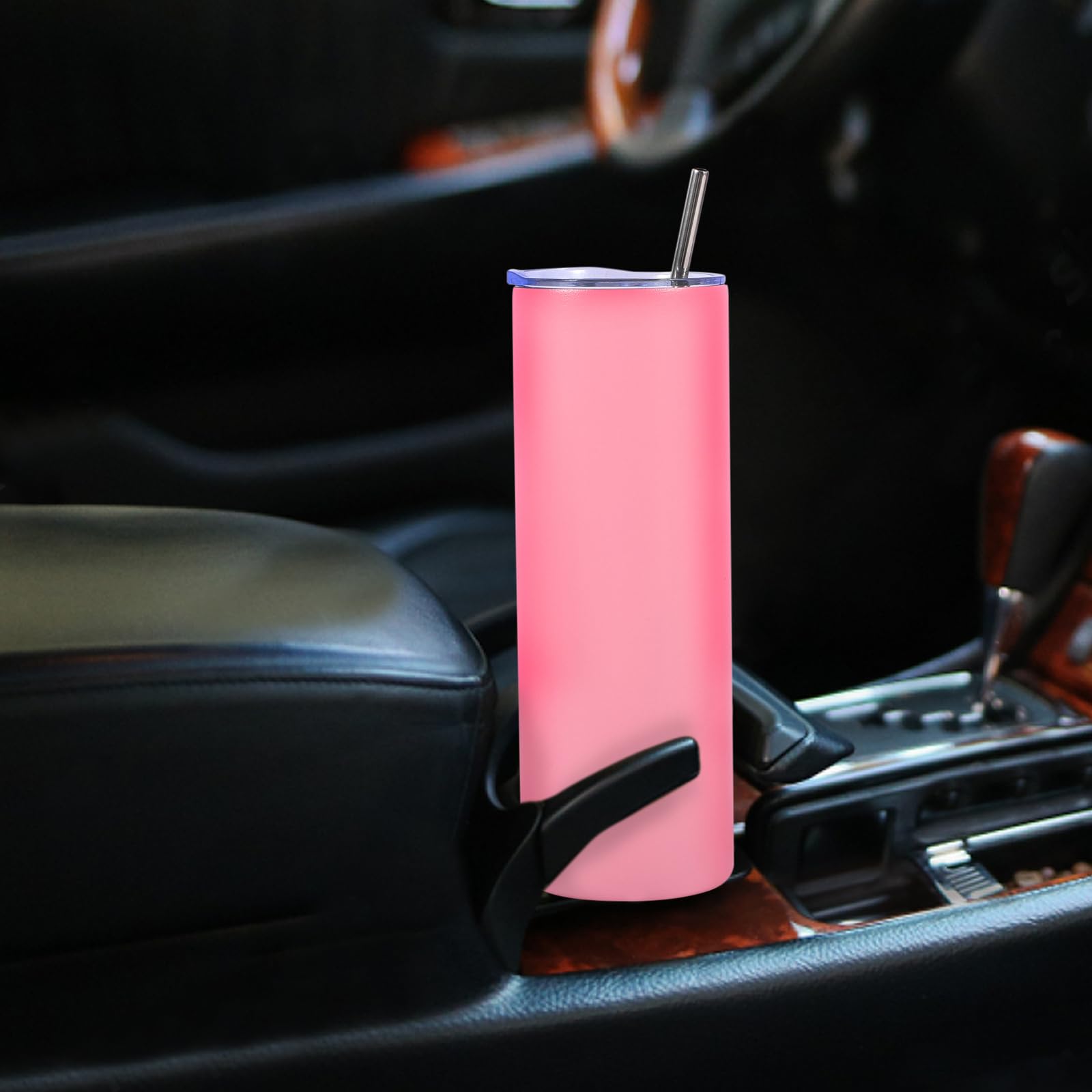 Dongni Skinny Tumbler with Lid 20 oz Stainless Steel Vacuum Insulated Double Wall Travel Coffee Water Tumblers Cup (Mix 12pack)