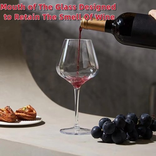 Floating Wine Glasses for the Pool,Shatterproof Poolside Wine Glasses,Outdoor Acrylic Wine Glasses, Unbreakable and Reusable Wine Cup,Suitable for Beach, Bar, Pool and Home (4)