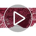 Windkream Burgundy Lace Table Runner with Bow Ends 12x71 Inch for Holiday & Wedding Decor