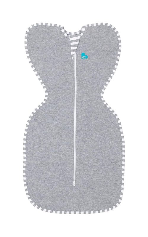 Love to Dream Swaddle UP - Baby Sleep Sack for Self-Soothing | Snug Fit, Gray, Small (8-13 lbs)