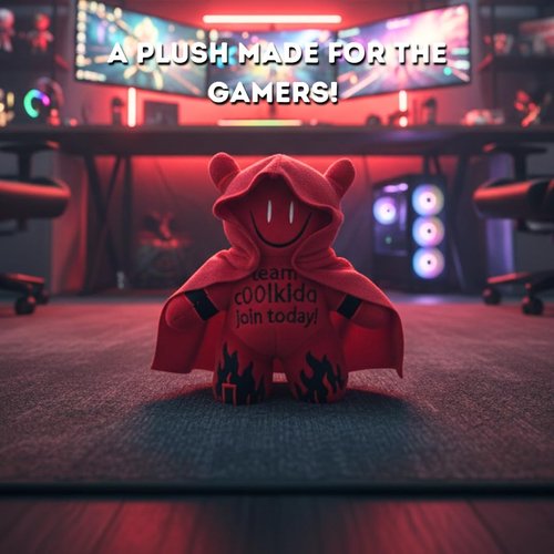 Forsaken Coolkidd Plushie - Gaming Soft Doll | Collectible Display Decor for Gamers (25cm)