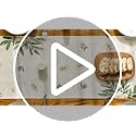 Artoid Mode Cross Olive Leaves Spring Table Runner 13x72 Inch Beige Home Decor