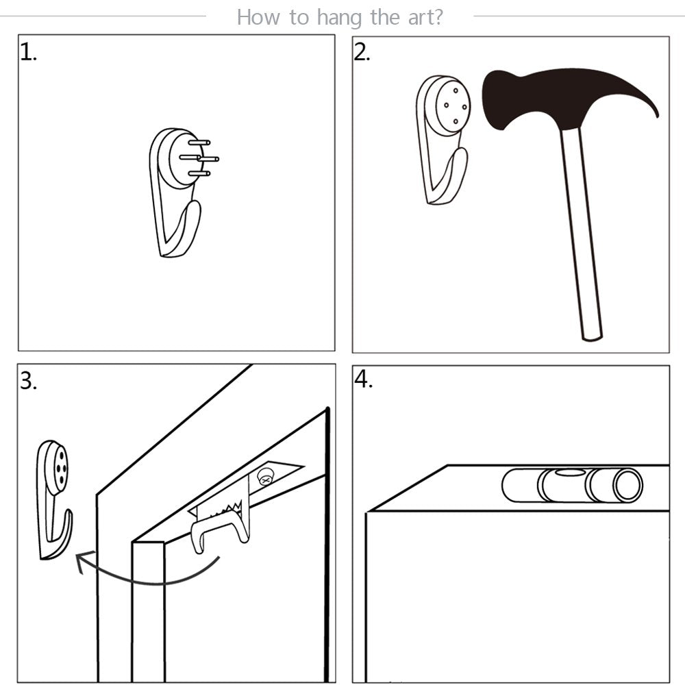 sechars Moon Phases Canvas Wall Art Decor Black and White Lunar Moon Pictures Paintings for Home Office Decorations Framed Ready to Hang