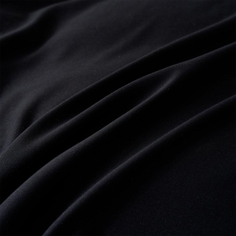 Girls Lace Bedding,Queen Comforter Cover Set, Chic Ruffled Duvet Cover with Lovely Bow,Princess Style 1 Duvet Cover with 2 Pillowcases, No Comforter-Black,Queen Size