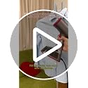 DRFLASH 2-in-1 Handheld Vacuum Garment Steamer with 6000Pa Suction