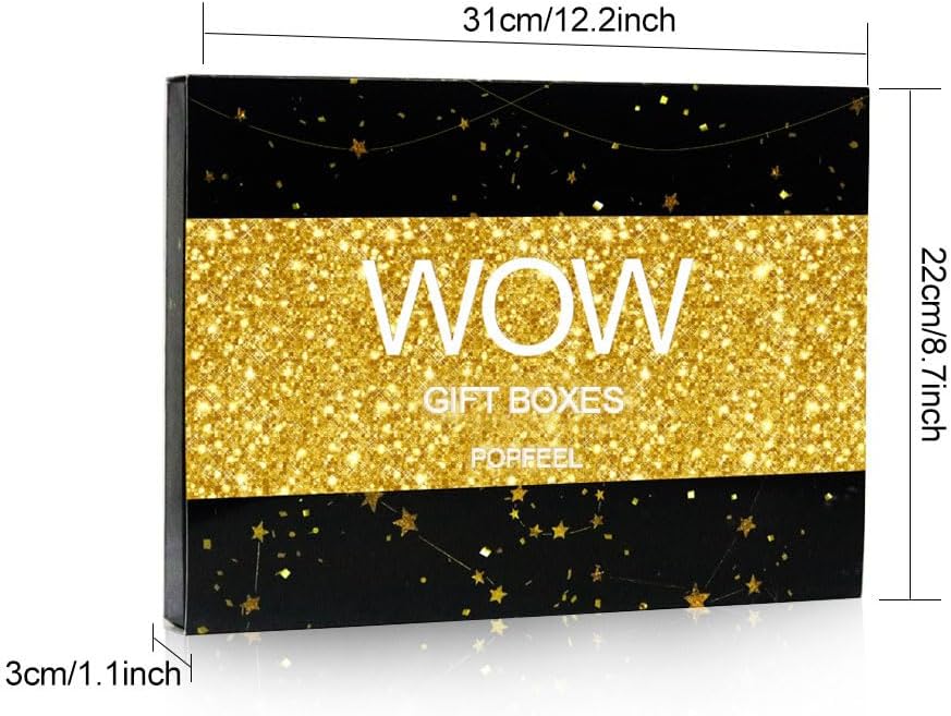 Skiennix Makeup Advent Calendar 2025 - 24-Day Countdown Gift Box for Teens & Women | Black Gold