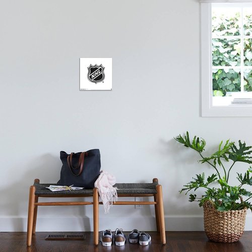 Trends International Gallery Pops NHL Logo - Shield Canvas Wall Art, Unframed Version, 12" x 12" Gallery Pops Canvas Wall Art