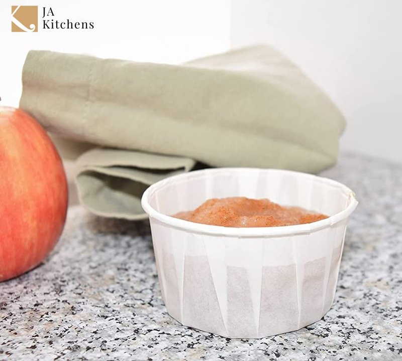 JA Kitchens 4 oz, Paper Souffle Portion Cups, Value set of 500