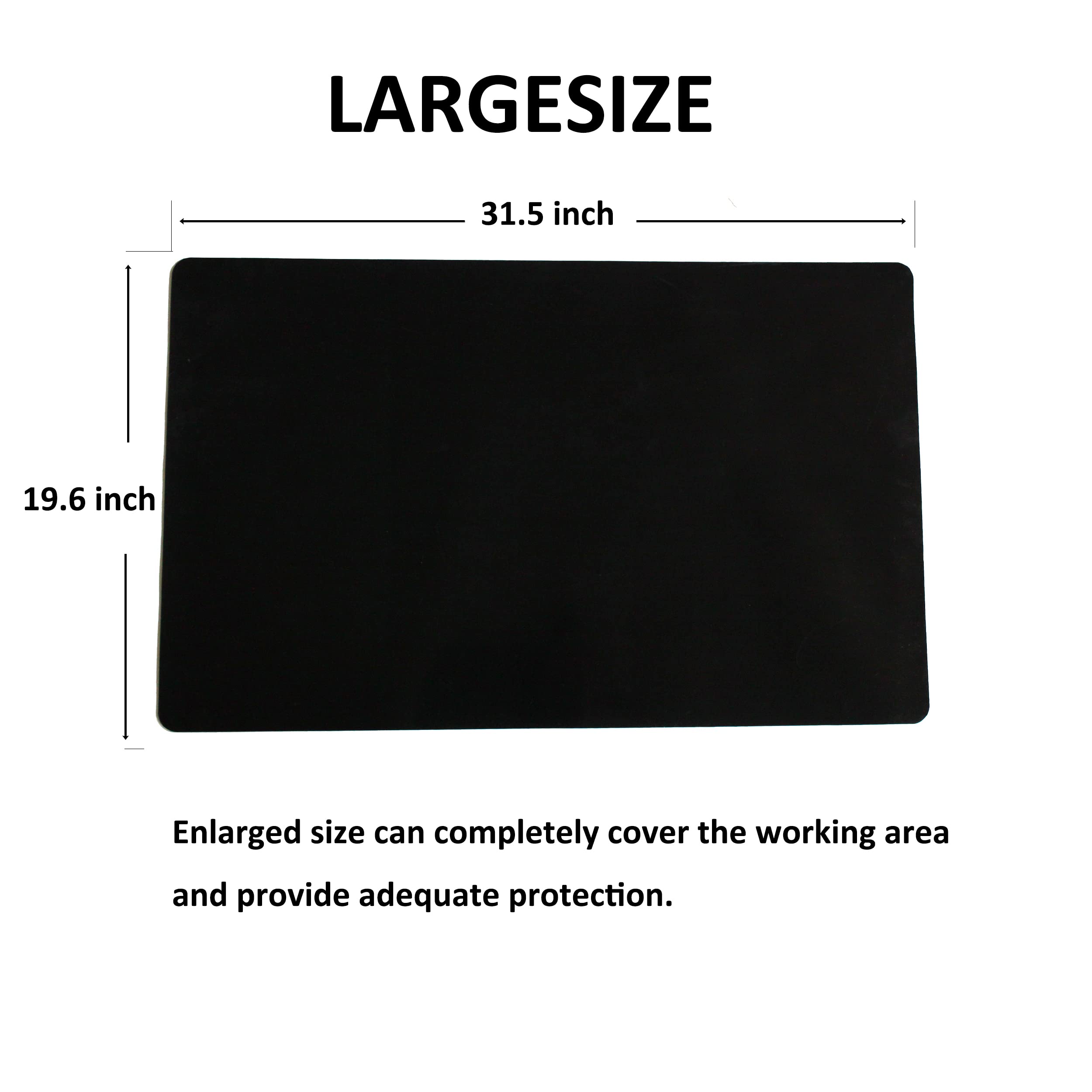 Extra-Large Silicone Craft & Baking Mat – 31.5x19.8 Inches, Non-Slip, Easy to Clean, Dual-Texture Surface for Crafting, Kneading, and Noise Reduction