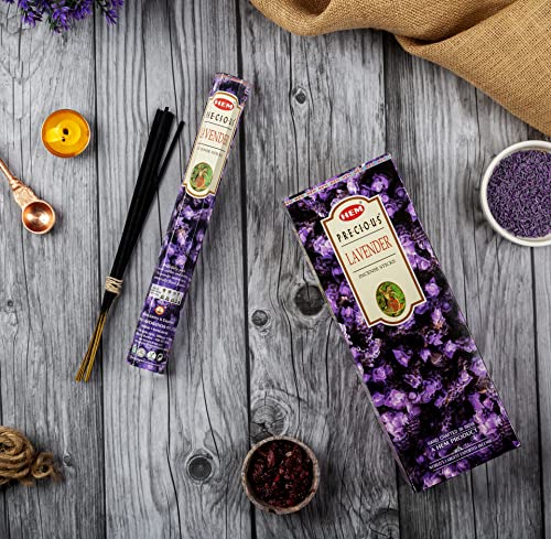 Natural Lavender Incense Sticks - 120 Pack Hand-Rolled Floral Home Fragrance