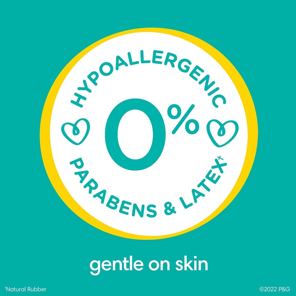 Pampers Sensitive Baby Wipes - Hypoallergenic, Unscented, Water-Based | 18 Flip-Top Packs (1008 Wipes)