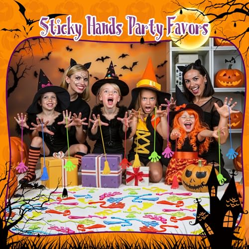 PICcircuit Hand and Feet Sticky Hands Bulk 30 Pcs Kids Party Favors & Toys