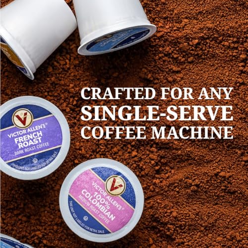 Victor Allen's Coffee Variety Pack Single Serve Pods 42 Count