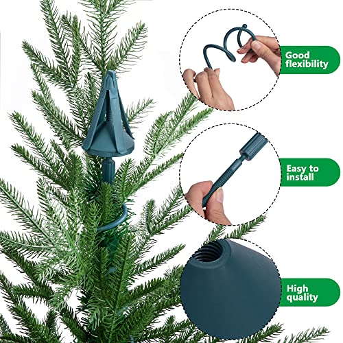 Universal Christmas Tree Topper Holder - Adjustable Twist-On Support