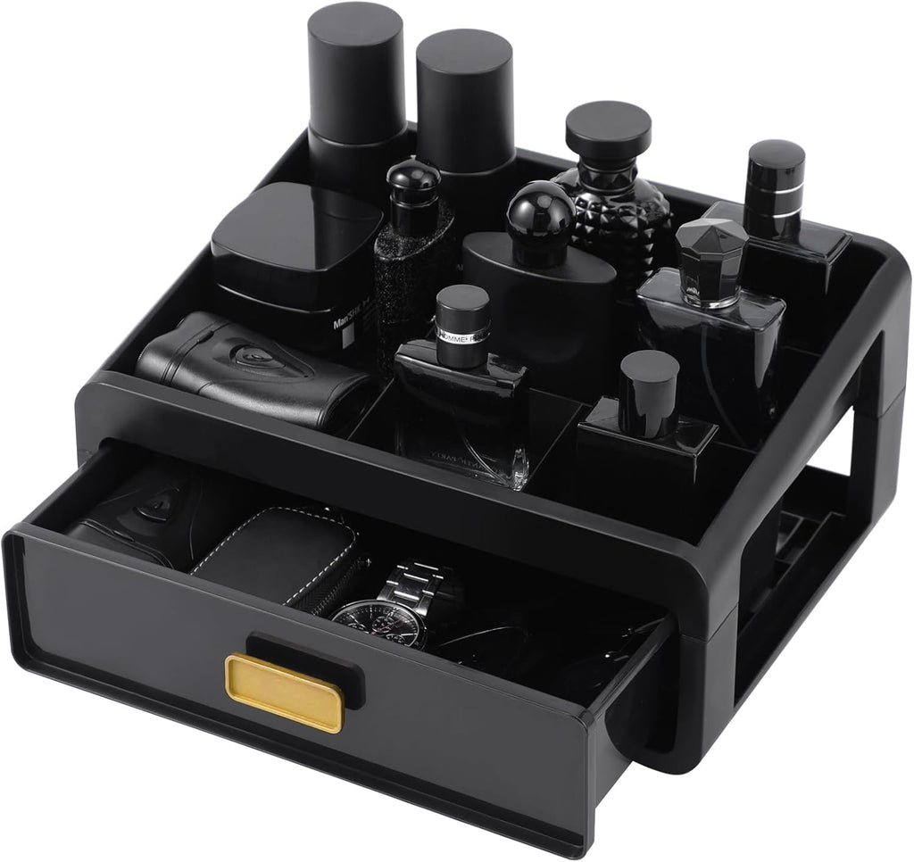 Regine Switzerland Cologne Organizer - Stylish Perfume Tray for Bathroom & Dresser | Perfect Gift for Men